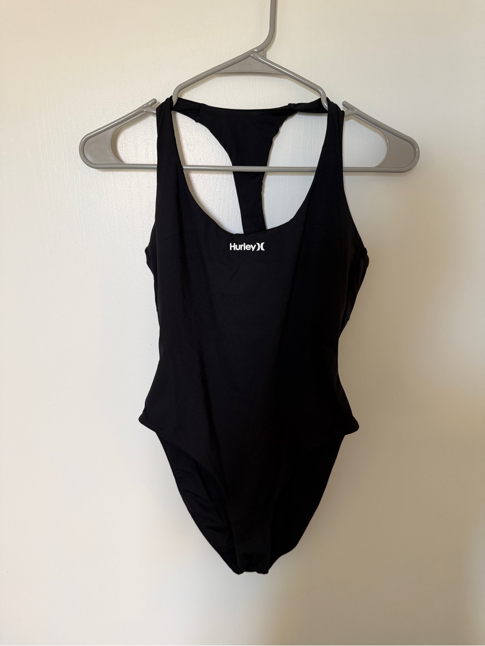 Woman’s Black Hurley One Piece Bathing Suit